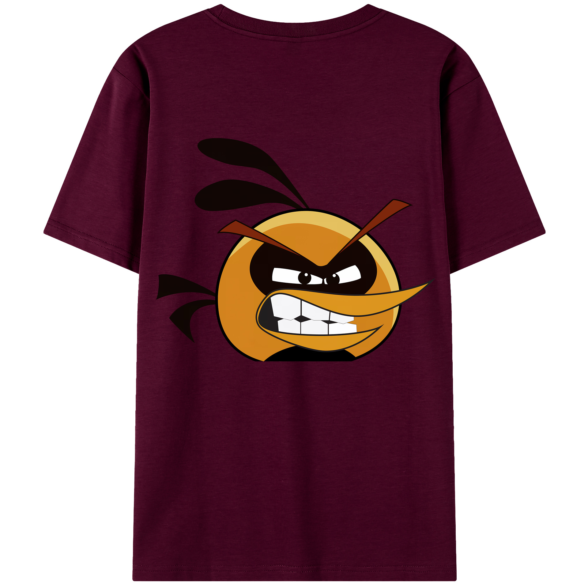 （画像用） Angry Birds アングリーバード レディース半袖Tシャツ(バックプリント)